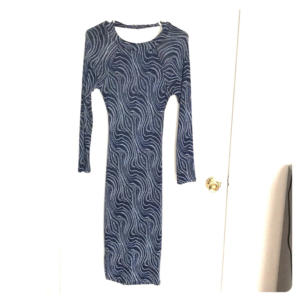 Blue Sparkle Dress